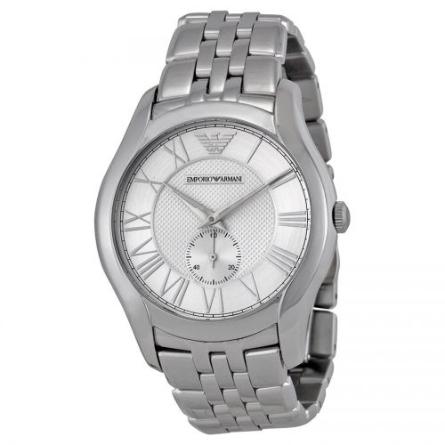  Emporio Armani Mens AR1788 Classic Silver Stainless Steel Watch by Emporio Armani