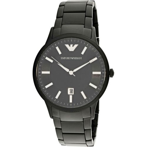  Emporio Armani Mens AR11079 Black Stainless-Steel Fashion Watch by Emporio Armani