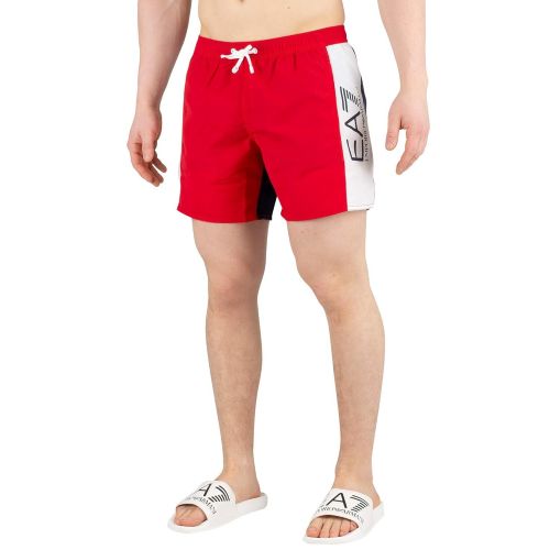  Emporio Armani Mens Sea World Swim Shorts