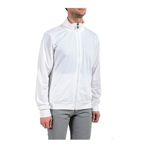  Emporio Armani EA7 Train Big Men's White Full Zip Track Jacket Sz US XL IT 54