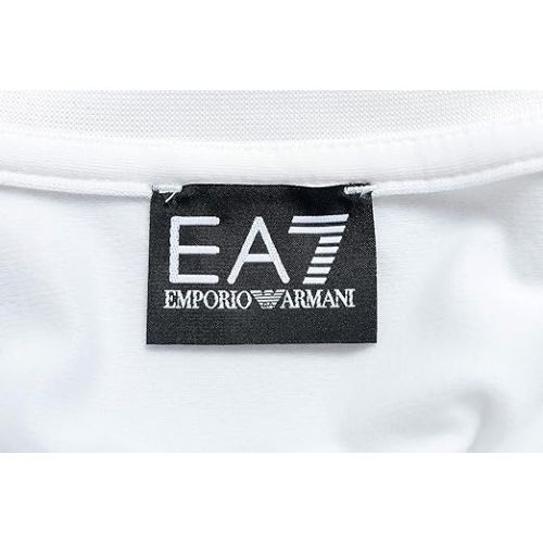  Emporio Armani EA7 Train Big Men's White Full Zip Track Jacket Sz US XL IT 54