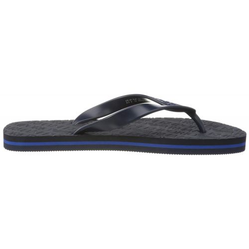  Emporio Armani Herren Designer Flip Flop Slipper, schwarz