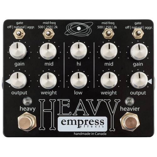  Empress Effects Heavy Dual-Channel Distortion Guitar Effects Pedal