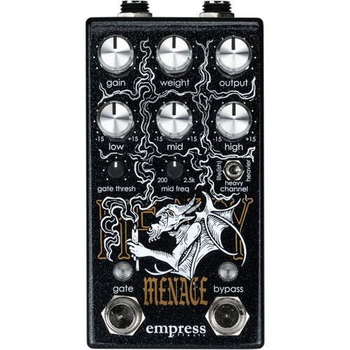  Empress Effects Heavy Menace Distortion Pedal with Adaptive Gate
