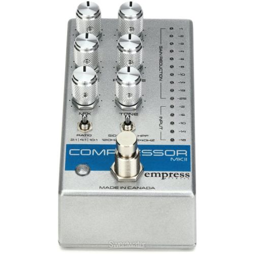  Empress Effects Guitar Compressor Mk II - Silver