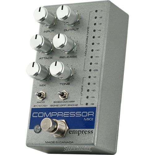  Empress Effects Guitar Compressor Mk II - Silver