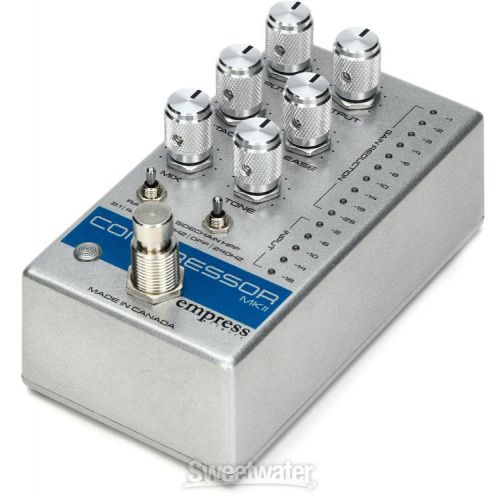  Empress Effects Guitar Compressor Mk II - Silver