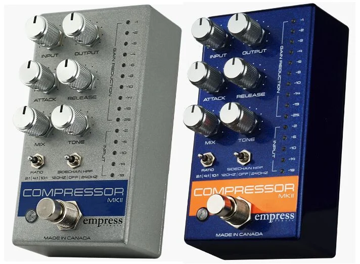  Empress Effects Guitar Compressor MKII Pedal - Blue