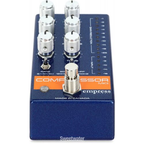  Empress Effects Guitar Compressor MKII Pedal - Blue