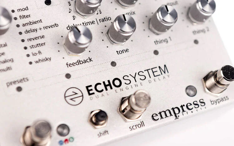  Empress Effects Echosystem Dual Engine Delay Pedal