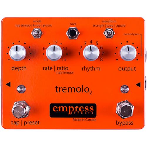  Empress Effects Tap Tremolo Pedal