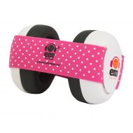 Ems for Kids Baby Earmuffs - White with Black. Made in The U.S.A! The Original and ONLY Earmuffs...