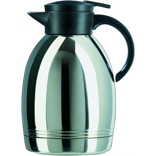  emsa Isolierkanne Konsul Edelstahl schwarz 855 g Inh. 1,3 l