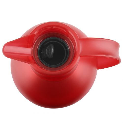  Emsa Samba 509155 Tea Flask with Screw Lid Isothermic 1.0 l Translucent Red