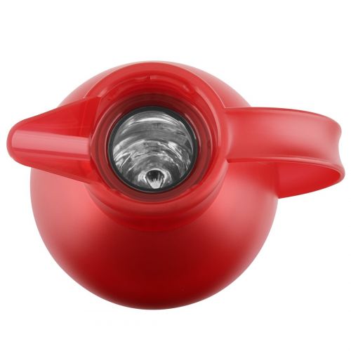  Emsa Samba 509155 Tea Flask with Screw Lid Isothermic 1.0 l Translucent Red