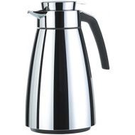 Emsa Bell Pichet 513814 Insulated Flask with Soft-Touch Handle, Lid and Pouring Spout - Chrome-Plated ABS Plastic / Stainless Steel - 1.5 L