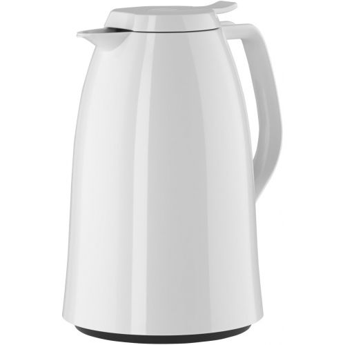  Emsa 517008 Mambo Isolierkanne QT, 1,5 L, hochglanz, Weiss