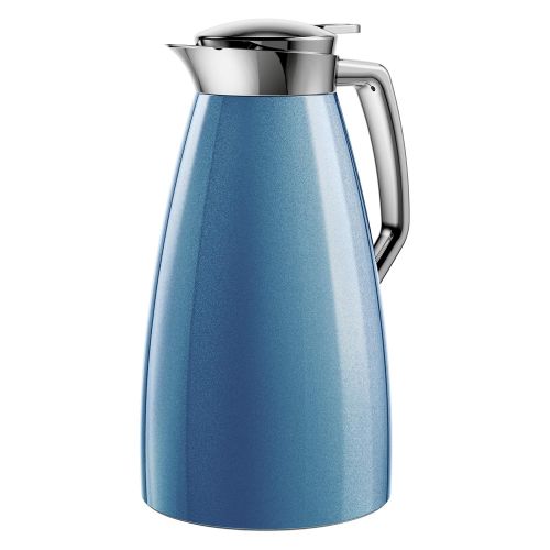  Emsa F4140400 Plaza Isolierkanne, 1 Liter, blau