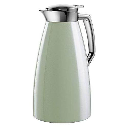  Emsa F4140500 Plaza Isolierkanne, 1 Liter, Gruen