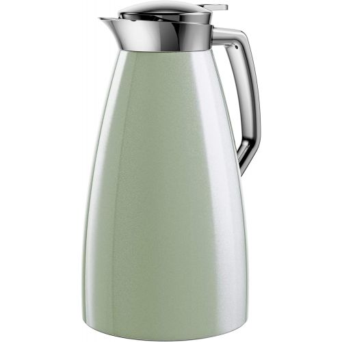  Emsa F4140500 Plaza Isolierkanne, 1 Liter, Gruen