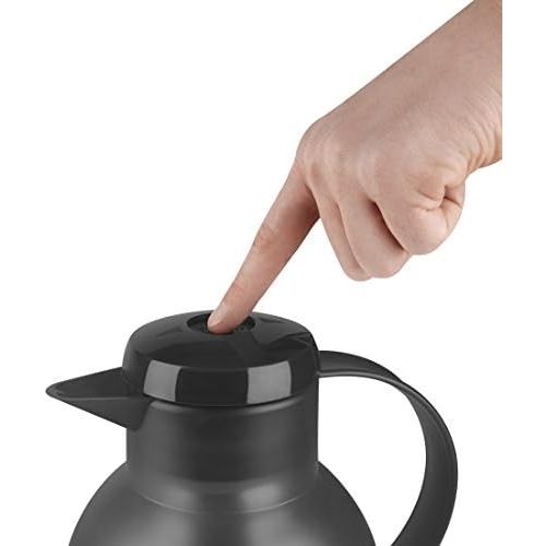  Visit the Emsa Store Emsa Samba insulated jug 1 litre with quick press closure hot for 12 hours cold 24 hours, 1 L