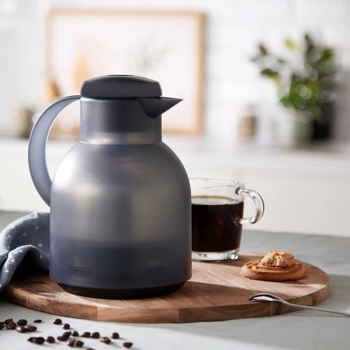  Visit the Emsa Store Emsa Samba insulated jug 1 litre with quick press closure hot for 12 hours cold 24 hours, 1 L