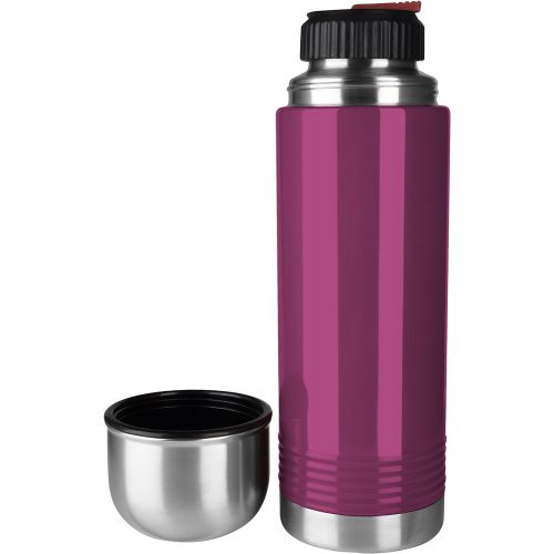  Visit the Emsa Store EMSA 515210 Senator Vacuum Flask, Blueberry Colour