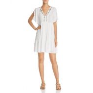 En Crme Embroidered Swing Dress - 100% Exclusive