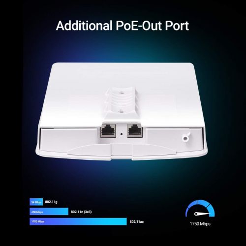  EnGenius Technologies Neutron 11ac Wave 2 Managed Wall Plate Access Point (EWS550AP)