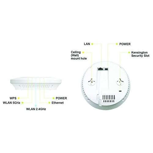  EnGenius EAP350 N300 High-Power Wireless Gigabit Indoor Access PointWDSRepeater, N300