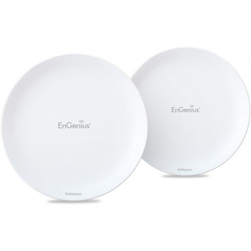  EnGenius Technologies 2.4 GHz High-Powered, Long-Distance Wireless N300 Outdoor APClient Bridge (EnStation2)