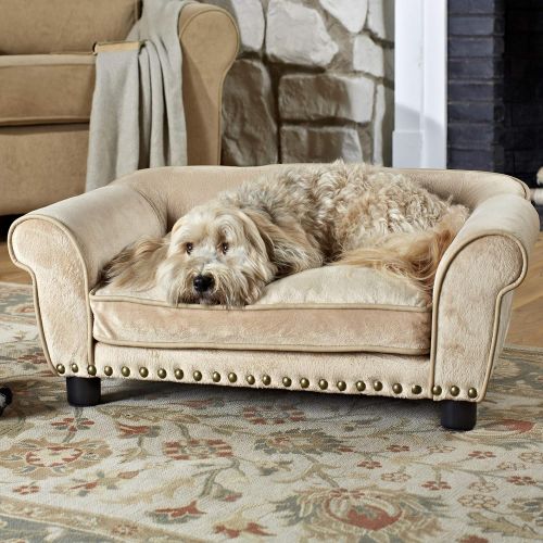  Enchanted Home Pet Dreamcatcher Sofa Dog Bed in Cream