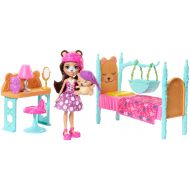 Enchantimals Dreamy Bedroom Playset + Bren Bear Doll & Snore Figure