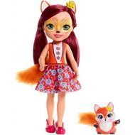 Enchantimals Huggable Cuties Felicity Fox Doll & Flick Figure