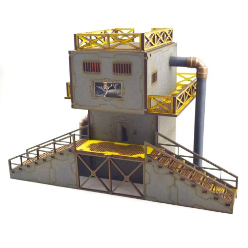  EnderToys WWG Industry of War Defensive Power Service Tower  28mm Wargaming Terrain Model Diorama