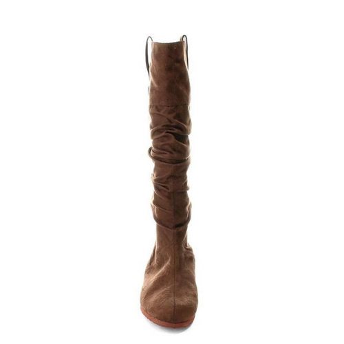  Endless Road Renaissance Pull On Mid Calf Boots Brown Mountain Man Boots Indian Boots 104
