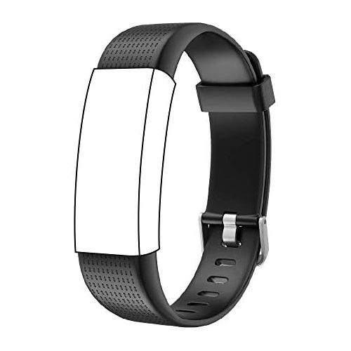  Endubro endubro Ersatzarmband fuer Fitness Tracker ID130 Plus Color HR & viele weitere Modelle aus TPU Skin-Friendly mit antiallergischem Verschluss