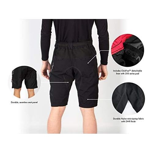  Endura Hummvee Mountain Bike Baggy Cycling Short II with Liner