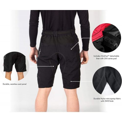  Endura Hummvee Mountain Bike Baggy Cycling Short II with Liner