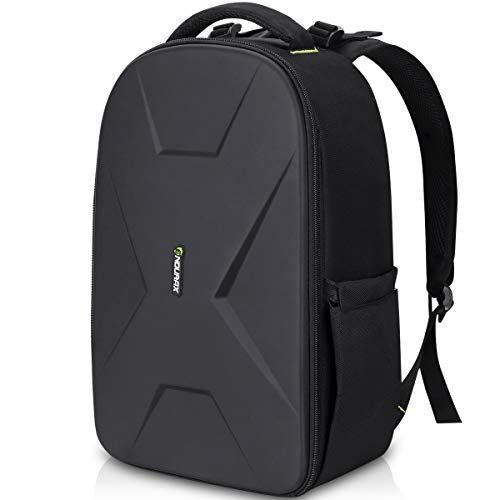  Endurax Large Camera Backpack Waterproof Compatible with Canon Nikon Photographers Camera Bag for DSLR with Hardshell Protection