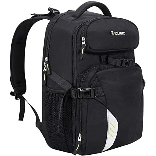  Endurax Camera Laptop Backpack for Outdoor Travel Hiking Fit 2 DSLR / SLR 4-6 Lenses Women and Man