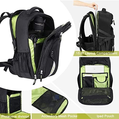  Endurax Camera Laptop Backpack for Outdoor Travel Hiking Fit 2 DSLR / SLR 4-6 Lenses Women and Man