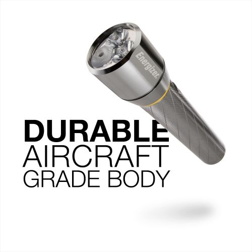  [아마존 핫딜] [아마존핫딜]Energizer LED Tactical Metal Flashlight, Ultra Bright High Lumens, Durable Aircraft-Grade Metal Body, IPX4 Water-Resistant, 3 Modes