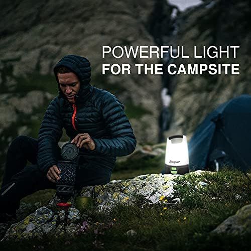  Energizer LED Camping Lantern PRO Vision, Ultra Bright 1000+ Lumens, Rugged IPX4 Water Resistant Tent Lights, Portable Lanterns for Camping, Power Outage, Hiking, Emergency