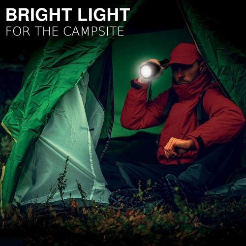  Energizer T1000 LED Tactical Flashlights, Bright 1000 High Lumens, Heavy Duty Water Resistant Flashlight for Emergency, Survival Kit, Camping Gear, Choose AA Battery or USB Recharg