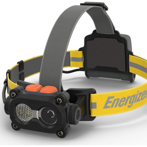  Energizer HARD CASE LED Headlamp Flashlight, High Lumens, IPX4 Water Resistant, Impact Resistant, For Camping, Hiking, Construction, Emergency Light, Batteries Included