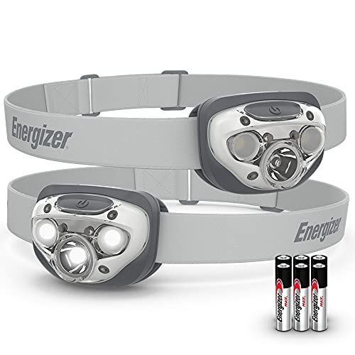  ENERGIZER LED Headlamp Flashlight, High-Performance Head Light For Outdoors, Camping, Running, Storm, Survival, Batteries Included