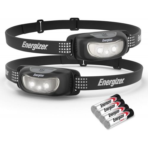  ENERGIZER LED Headlamp Flashlights, High-Performance Head Light For Outdoors, Camping, Running, Storm, Survival, Batteries Included