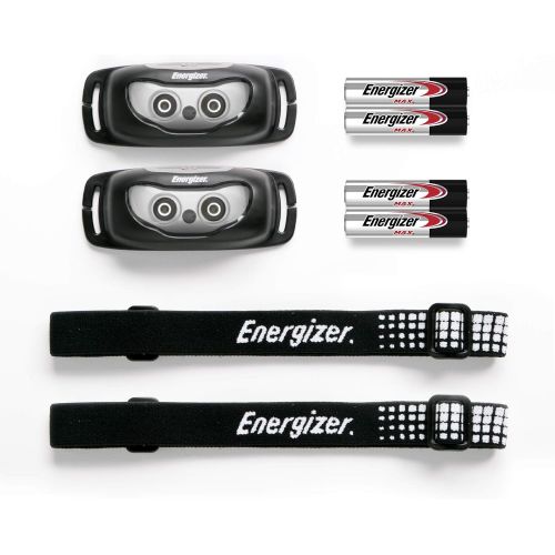  ENERGIZER LED Headlamp Flashlights, High-Performance Head Light For Outdoors, Camping, Running, Storm, Survival, Batteries Included
