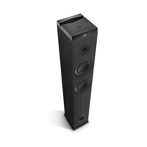  [아마존베스트]-Service-Informationen Energy Sistem Tower 5g2 Ebony 65W Bluetooth 5.0 True Wireless Stereo FM Radio USB/MicroSD MP3 Player Audio In Black
